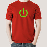 Power Button Icon Tee - Power Up Your Wardrobe Today
