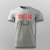 I'D Rather Chillax Funny T- Shirt For Men Online India