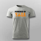 Powered By Yoga – Energizing Men's Yoga T-Shirt