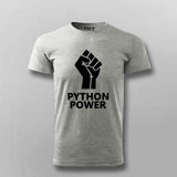 Unleash Python Power Men's T-Shirt - Code With Strength