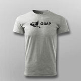 GIMP GNU Image Manipulation Program Logo T-shirt For Men