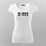 Women In Tech T-shirt For Women India