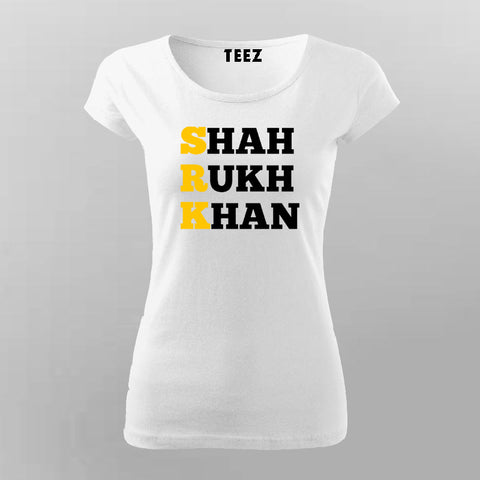 Shahrukh khan  T-Shirt For Women Online India