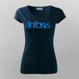 Infosys Logo T-Shirt For Women