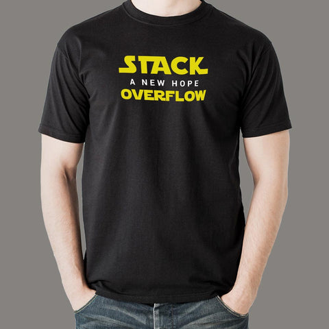 A New Hope Stack Overflow T-Shirt For Men Online India