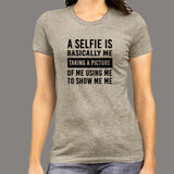 Swami Nithyananda Funny Selfie Definition T-Shirt For Women