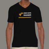 Aws Data Engineer Men’s V Neck T-Shirt Online India