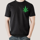 Addicted to Weed Chest Logo Men's Pot T-shirt