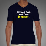 All Code Is Guilty Until Proven Innocent Funny Coding T-Shirt For Men