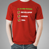 Developer – Admin – Dba All In One Package T-Shirt For Men