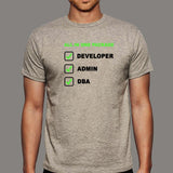 Developer – Admin – Dba All In One Package T-Shirt For Men