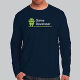 Android Game Developer T-Shirt - Crafting Play on the Go