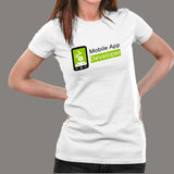 Android Mobile App Developer Women’s Profession T-ShirtAndroid Mobile App Developer Women’s Profession T-Shirt India