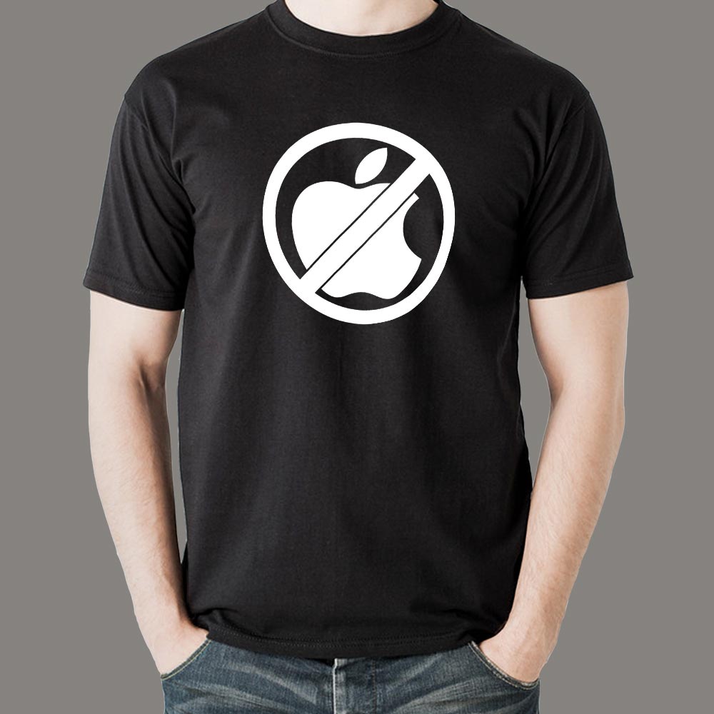 Anti apple store t shirt