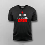 Born To Code <LIT> Programmer T-shirt For Men