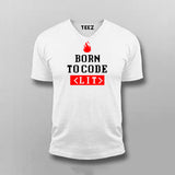 Born To Code <LIT> Programmer T-shirt For Men