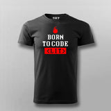 Born To Code <LIT> Programmer T-shirt For Men