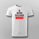 Born To Code <LIT> Programmer T-shirt For Men