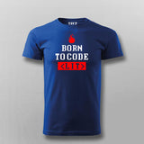 Born To Code <LIT> Programmer T-shirt For Men