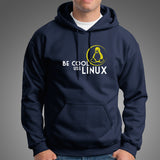 Be Cool Use Linux Hoodie For Men India