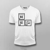 Be Nice Periodically Funny T-shirt For Men