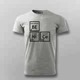 Be Nice Periodically Funny T-shirt For Men