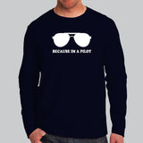 Aviator Pride T-Shirt - Flying High Because I'm A Pilot