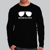 Aviator Pride T-Shirt - Flying High Because I'm A Pilot