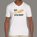 Best CTO In The Galaxy V-Neck T-Shirt For Men India