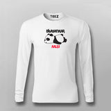 Bhayankar Aalsi Hindi Funny T-shirt For Men