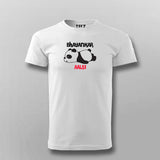 Bhayankar Aalsi Hindi Funny T-shirt For Men
