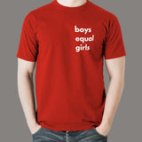 Boys Equal Girls – Gender Equality Tee