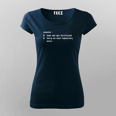 CONSOLE Funny Coding T-shirt For Women Online Teez