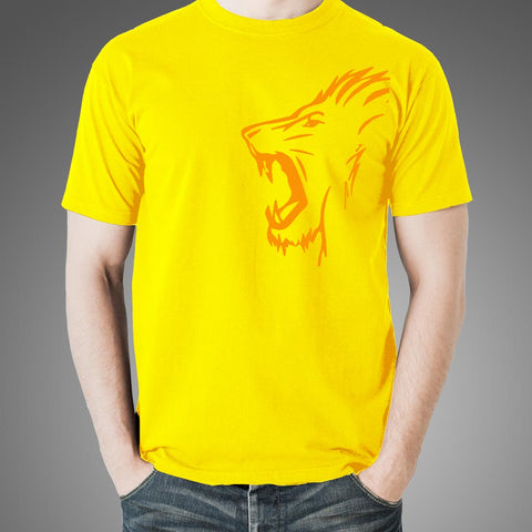 CSK Roar Men's Yellow T-shirt Online India
