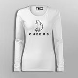 Cheems Dog Fullsleeve T-Shirt For Men Online India