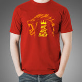 Chennai Super Kings - We are back Men's T-shirt