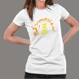 Chennai Super Kings - We are back Women's T-shirt Online India