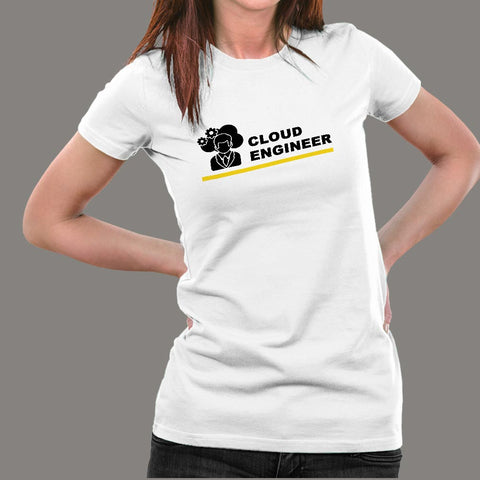 Cloud Engineer T-Shirt For Women Online India