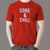Code And Chill Men's T-Shirt - Perfect for Relaxed Coding