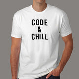 Code And Chill Men's T-Shirt - Perfect for Relaxed Coding