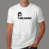 Code Monkey T-Shirt For Men India