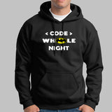 Code Whole Night Men's T-Shirt - Programmer's Midnight Oil
