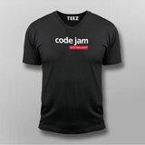 Code Jam V Neck T-Shirt Online