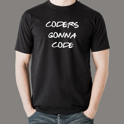 Coders Gonna Code Men's Developer T-Shirt