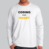 Coding Is My Hobby Men's Casual Tee