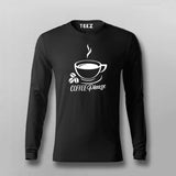 Coffee Please Full Sleeve T-shirt Online India