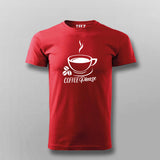 Coffee Please Men's Coffee Lover T-Shirt