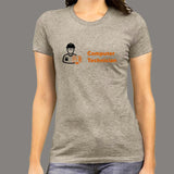Computer Technician T-Shirt For Women