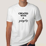 Created with a Purpose Men's Religious T-shirt