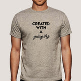Created with a Purpose Men's Religious T-shirt